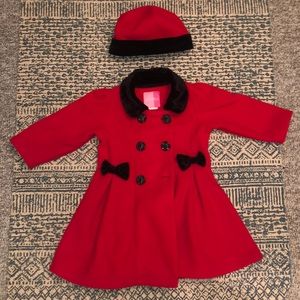 Goodlad Belk brand little girls 2T pea coat